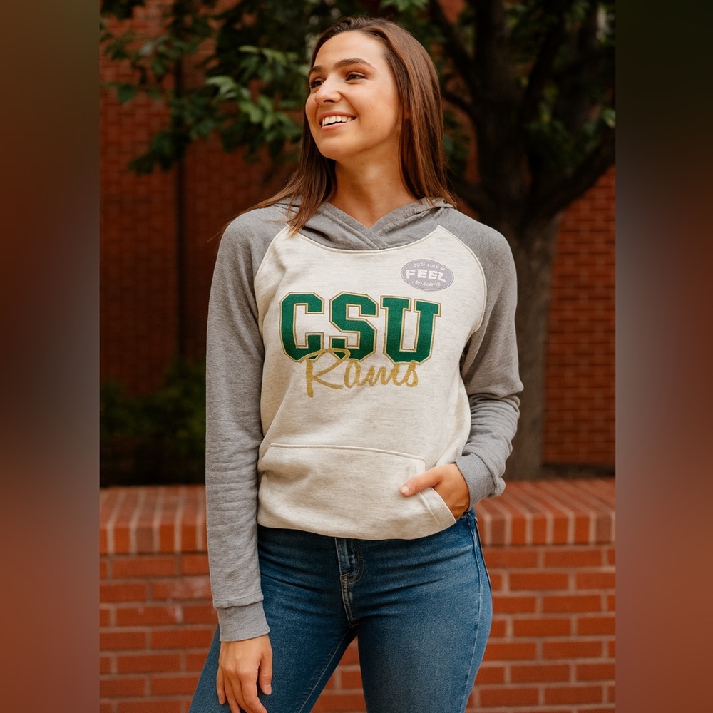 Live Love OURAY Hoodie CSU COLLEGIATE Licensed Product M NWT